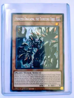 Konami Yu-Gi-Oh Princess Dracaena, the Thirsting Tree SAST-EN029 1st Edition - Image 1