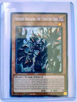 Konami Yu-Gi-Oh Princess Dracaena, the Thirsting Tree SAST-EN029 1st Edition - Image 2