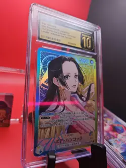 Boa Hancock OP14-041 (Alternate Art) One Piece The Azure Sea's Seven JP CGC10 - Image 2