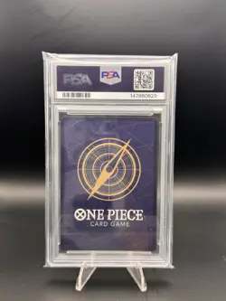 2025 ONE PIECE OP12-LEGACY OF THE MASTER TREASURE RARE VINSMOKE SANJI PSA 10 - Image 2