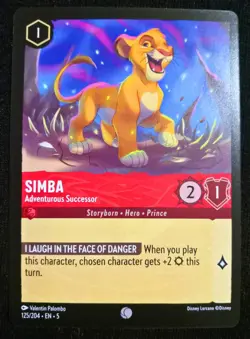 Disney Lorcana- Shimmering Saturday, LOT Of 7 Simba, Mufasa, Ed, Sazu, Banzai - Image 3