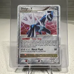 Pokemon TCG Dialga LV. X Holo Rare Card Diamond & Pearl DP17 - Image 1