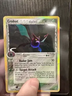 Pokemon TCG Crobat EX Delta Species 2/113 Holo Rare Card LP Condition - Image 5