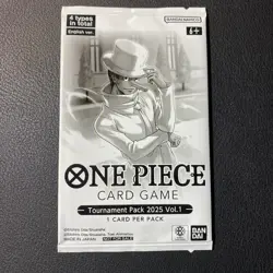 ONE PIECE Card Game Tournament Pack 2025 Vol. 1 Sealed English - Image 1