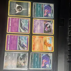 Small Pokemon Card Lot Gengar Gastly Charmander - Image 1
