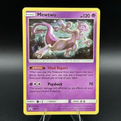 Mewtwo SM214 - Black Star Promo - Holo Pokemon Card - Near Mint (NM) - Image 1