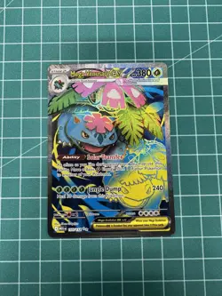 Mega Venusaur EX 155/132 Mega Evolution ENGLISH Pokemon TCG Card NM Ultra Rare - Image 1