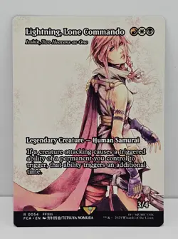 Lightning, Lone Commando Isshin, Two Heavens As One Regular Final Fantasy - Image 1