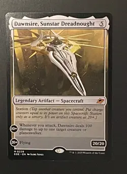 Dawnsire, Sunstar Dreadnought MTG Edge of Eternities NM Magic Regular - Image 1