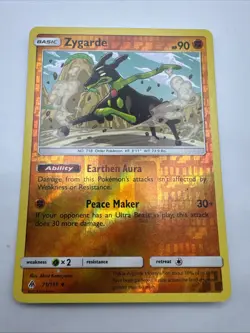 Pokemon TCG Zygarde Forbidden Light 71/131 Reverse Holo Uncommon - Image 1