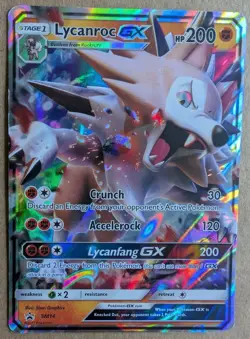 Lycanroc GX SM14 SM Promo Pokemon TCG - Image 1