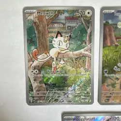 Pokemon Phantasmal Flames Lot: Meowth, Wooper, Ludicolo, Wigglytuff, & Yamper - Image 2