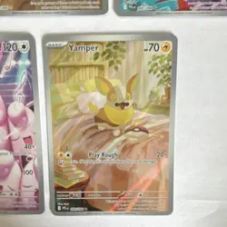 Pokemon Phantasmal Flames Lot: Meowth, Wooper, Ludicolo, Wigglytuff, & Yamper - Image 5