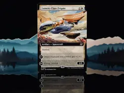 Lumen-Class Frigate #321 EOE R (Extended Art) (Non-Foil) MTG Edge of Eternities - Image 1