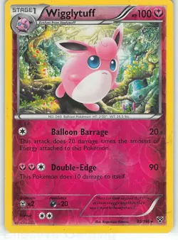 Wigglytuff 90/146 Rare XY Pokemon Reverse Holo LP Himeno - Image 1