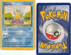 Squirtle 93/130 Common Base Set 2 Pokemon HP/DMG Arita - Image 3
