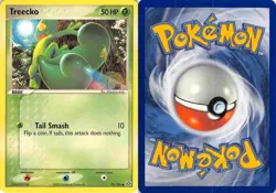 Treecko 70/106 Common Emerald Pokemon LP - Image 3