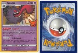 Gengar (2021 Copyright Date) Promo Trick or Trade BOOster Bundle 057/198 LP - Image 3