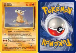Cubone 70/130 Common Base Set 2 Pokemon LP - Image 3