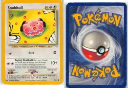 Snubbull 55/64 Common Neo Revelation Pokemon MP - Image 3