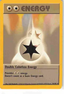 Double Colorless Energy 96/102 Uncommon Base Set Pokemon MP - Image 1