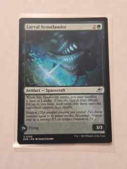 Larval Scoutlander - Edge of Eternities - NM - MTG Magic - Uncommon - Spacecraft - Image 1