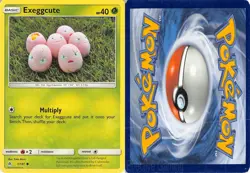 Exeggcute 1/131 Common Forbidden Light Pokemon MP Morii - Image 3