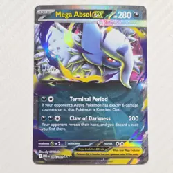 Pokemon TCG Mega Absol EX Holo Double Rare 086/132 Me01: Mega Evolution 280 HP - Image 1