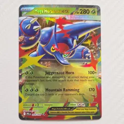 Pokemon TCG Mega Heracross EX Full Art Holo Double Rare 004/094 Phantasmal Flam… - Image 1