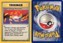 Super Energy Removal 79/102 Rare Base Set Pokemon HP/DMG - Image 3