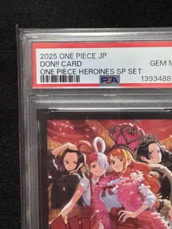 PSA 10 ONE PIECE DON!! Card Heroines SP Set 2025 Japanese Bandai GEM MINT - Image 4