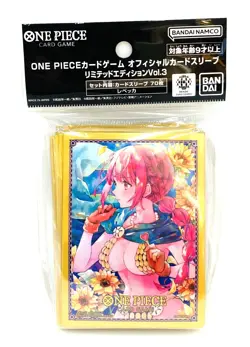 ONE PIECE Card Game Rebecca Official 70 Card Sleeves Limited Edition Vol.3 JAPAN - Image 1