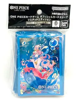ONE PIECE Card Game PRINCESS SHIRAHOSHI Limited Edition BANDAI 70 Sleeves JAPAN - Image 1
