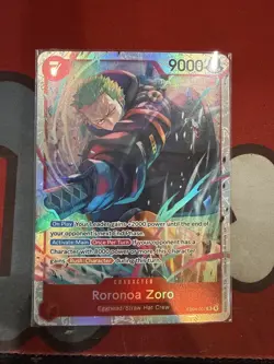 ONE PIECE Adventure on Kami's Island - RORONOA ZORO SR #EB04-007 ENGLISH CCG - Image 1