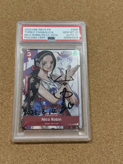 Nico Robin - ST01-008 (Alternate Art) ST01-008 One Piece Signed Yamaguchi Yuriko - Image 1