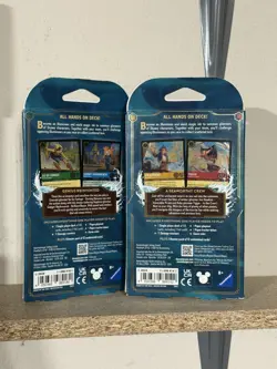 Disney Lorcana Azurite Sea Starter Decks Ravensburger 2 Decks - Image 2