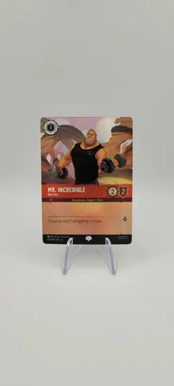 Disney Lorcana TCG: Mr. Incredible - Bob Parr 215/204 Epic - Wilds Unknown - NM - Image 2