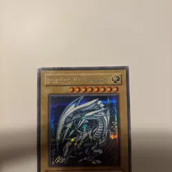 Yu-Gi-Oh Blue-Eyes White Dragon DDS-001 Promo Secret Rare Card - Image 2