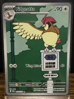 Pidgeotto 208/197 Holo Illustration Rare Obsidian Flames Pokemon Card - Image 1