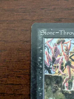 Magic The Gathering MTG STONE -THROWING DEVILS Arabian Nights Card! - Image 5