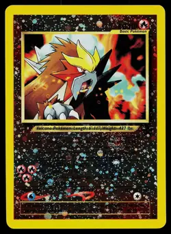 Pokemon Card - Entei Wizards Black Star Promos 34 Reverse Holo Promo - Image 1