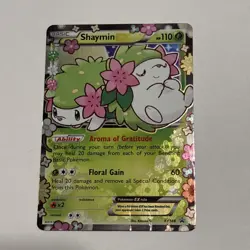 Pokemon Shaymin EX Ultra Rare Holo XY Set Card XY148 English 2016 - Image 1