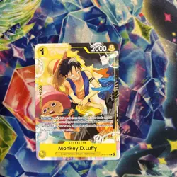One Piece CCG Monkey.D.Luffy Welcome Pack 2026 Vol 1 Promo Card Full Art! - Image 1