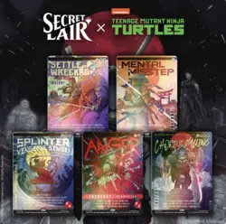 Magic: The Gathering Secret Lair TMNT The Last Ronin Foil Edition Lot of 2 - Image 2