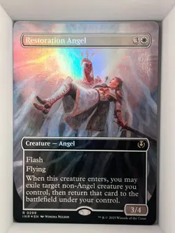 Restoration Angel (Borderless) Foil R Innistrad Remastered 299 NM - Image 1