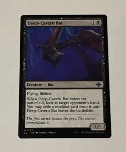 MTG Deep-Cavern Bat - The Lost Caverns of Ixalan LP - Image 1