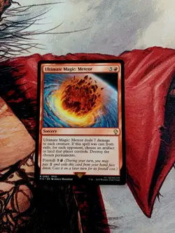 MTG Ultimate Magic Meteor Commander FINAL FANTASY NM Borderless English - Image 1