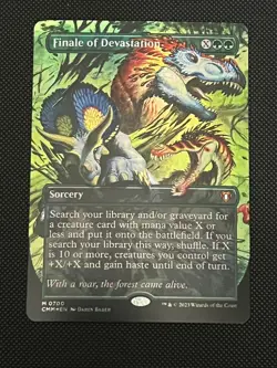 Finale of Devastation Foil Borderless MTG NM - Image 1