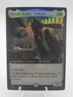 Bennie Bracks, Zoologist (Extended Art) Commander: Streets of New Capenna Foil - Image 1