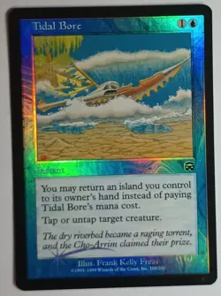 Tidal Bore x1 Foil Mercadian Masques MTG Magic the Gathering - Image 1